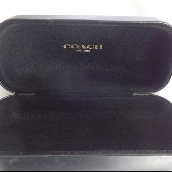 COACH Black Hard Dome Sunglass Case - Picture 3 of 6
